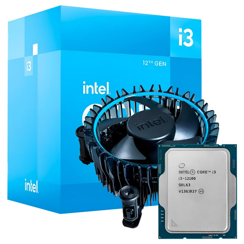 Processador Intel Core i3 12100 12º Geração *NOVO*