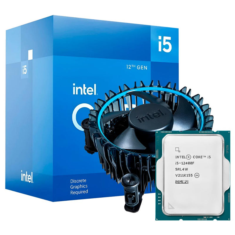 Processador Intel Core i5 12400F 12º Geração *NOVO*